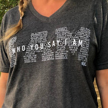 I Am Who You Say I Am Christian Graphic Tee