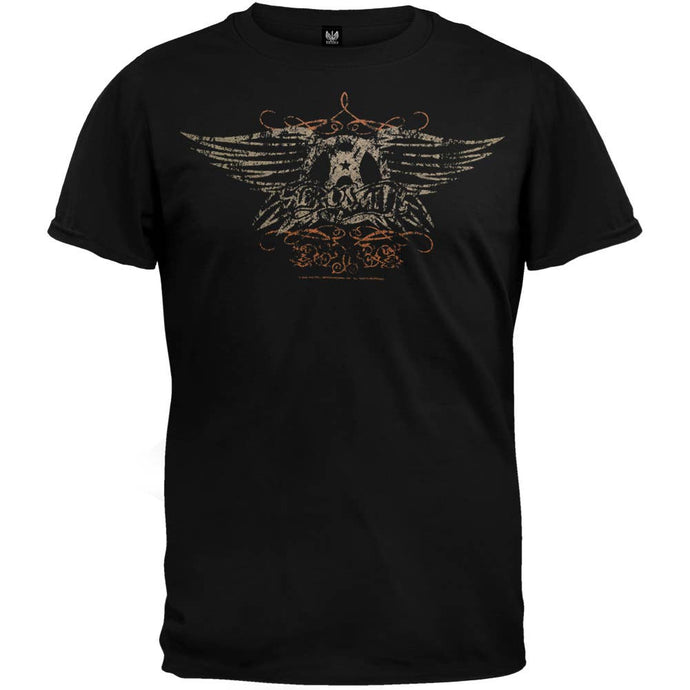 Aerosmith - Faded Wings T Shirt