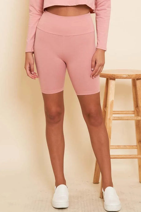 Blush Trendy Biker Shorts 3/19/24 8271