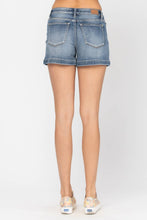 Medium Mid Rise 1" Hem Cuffed Judy Blue Shorts