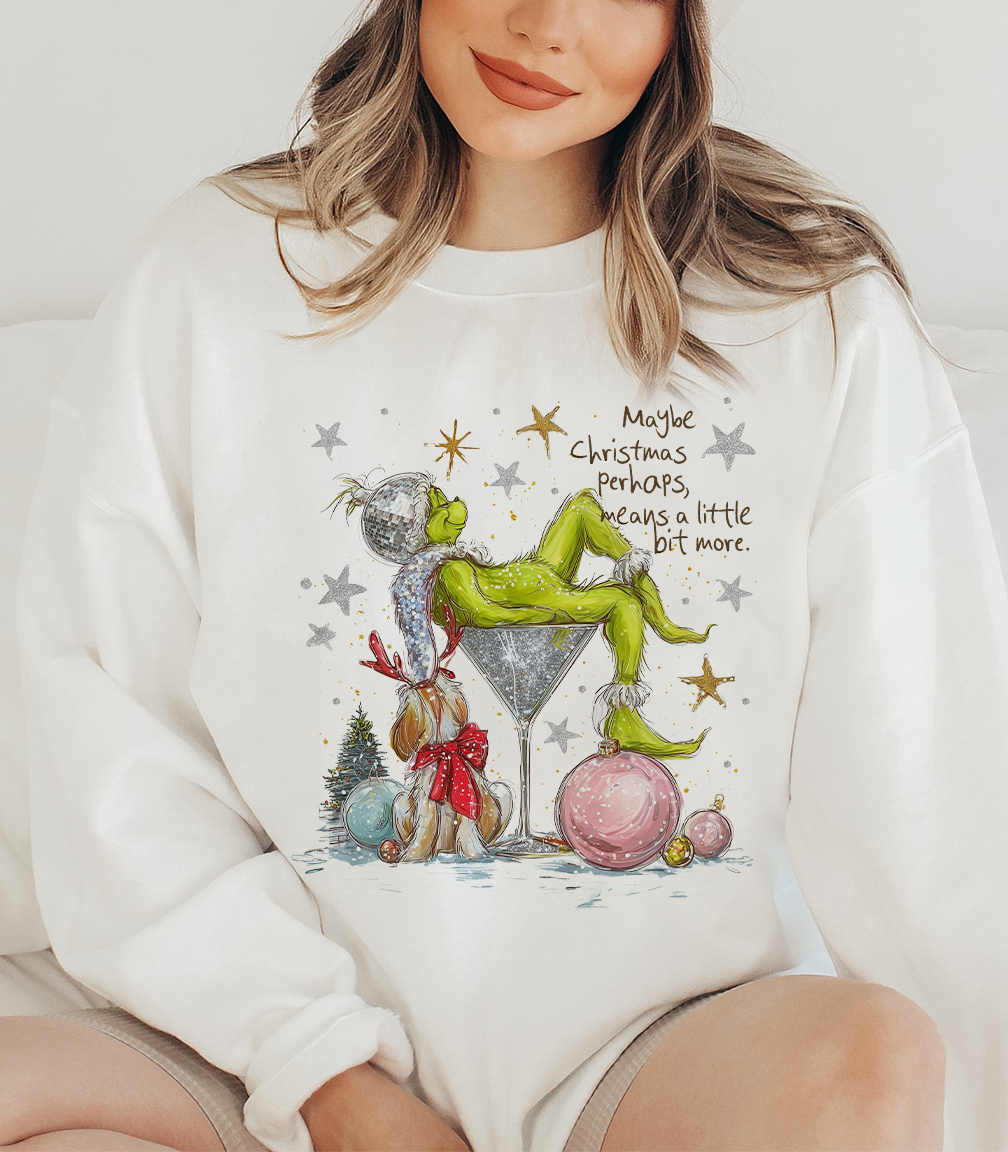 Natural Maybe Christmas Tee
