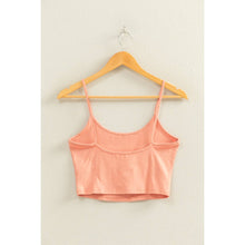 Teak Rose Basic Cropped Cami Top