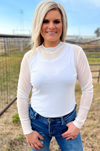 White Pearl In Paradise Top