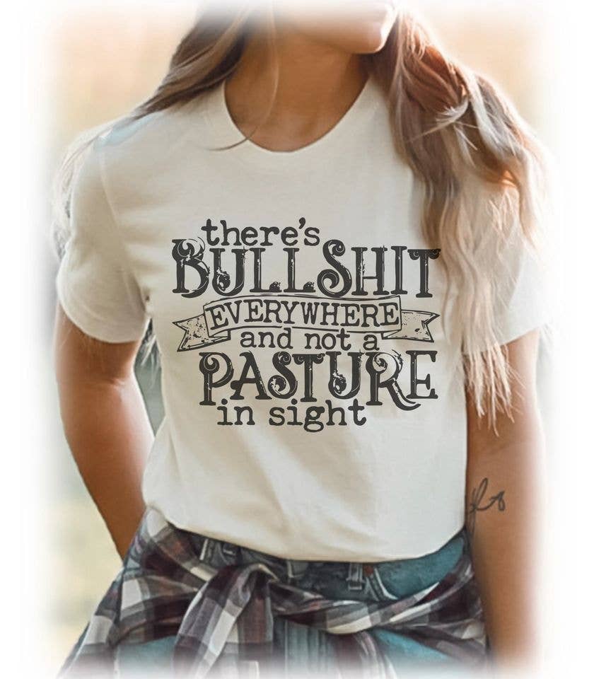 Natural Not a Pasture in Sight Tee