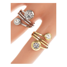 Stainless Steel Twist Ring