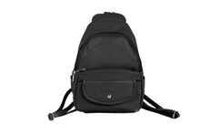 Brown cowhide leather back pack