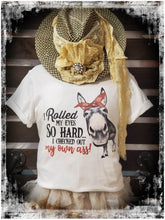 Natural I Rolled My Eyes So Hard Tee