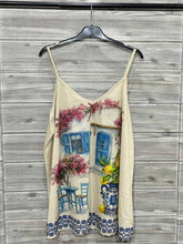 Royal Blue Printed Top