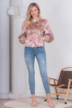 Taupe Long sleeve padded velvet bomber jacket