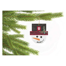 Snowman Ornament Indiana Hoosiers