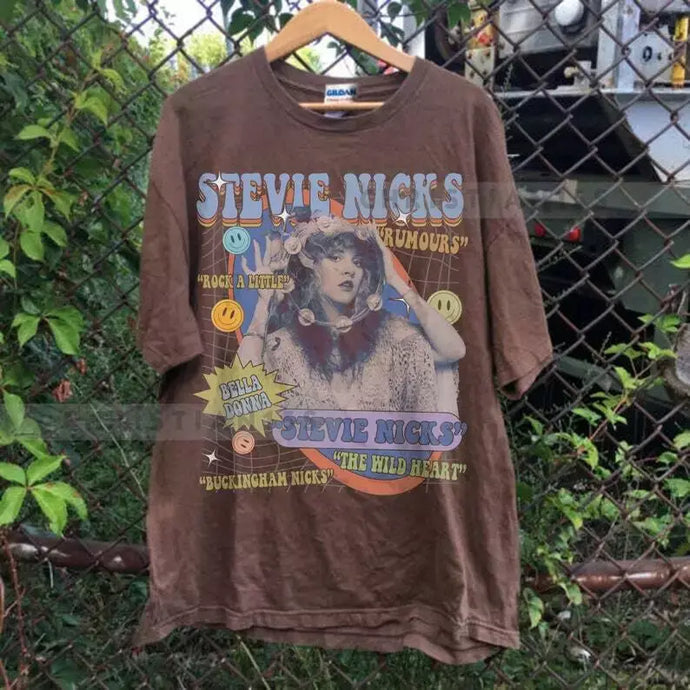 Sports Grey Stevie Nicks Music Shirt