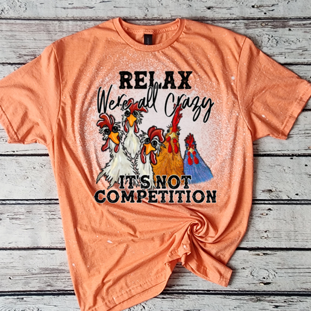 Crazy chicken lady tshirt
