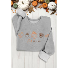 Mineral Black Fall In Love Sweatshirt