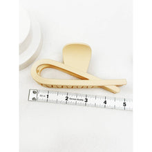 Minimal Design Jumbo Neutral Tone Hair Claw: MIX COLOR / ONE(12)