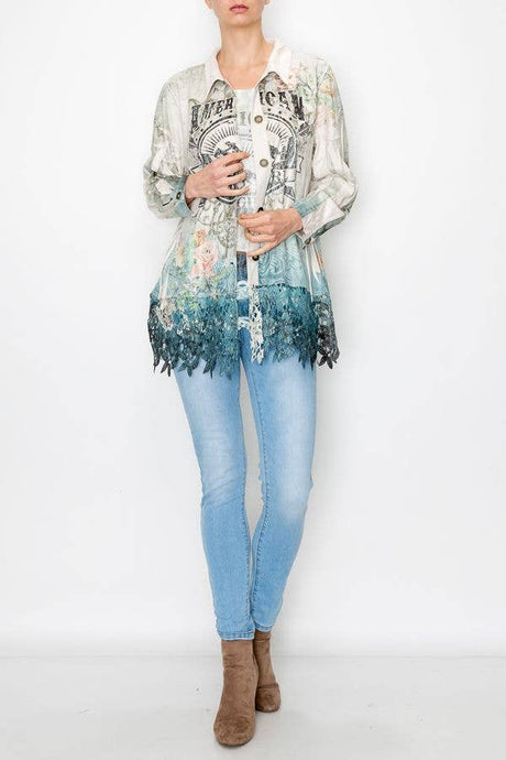 American Cowgirl Faux Suede Jacket