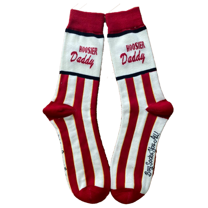 Hoosier Daddy Indiana Men's Socks