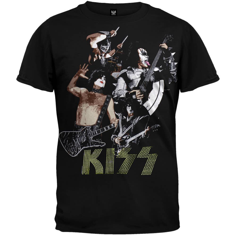 Kiss - Danger Us Men's T Shirt: SM