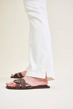 White High Waist Side Slit Slim Boot Judy Blue Jeans