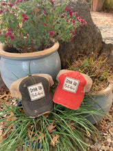 Drink Up Bitches Distressed Trucker Hat Baseball Cap
