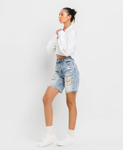 Amici Super High Rise Bermuda Vervet Shorts