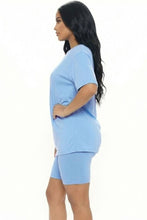 Cloud Loose Fit Top & Bike Shorts Set