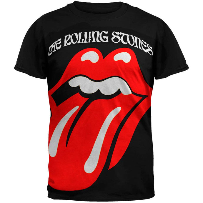 Rolling Stones - Tongue Black Subway T Shirt