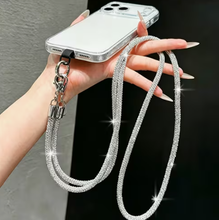 25.5" Rhinestone Phone Lanyard & Crossbody Strap