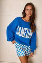 Cobalt Blue Heather Gameday Sweatshirt
