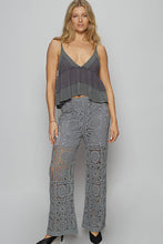 Grey Crochet with lining regular fit POL bottoms