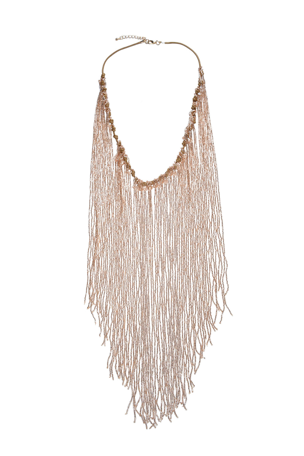 Bohemian Handmade Beads Long Tassel Necklace