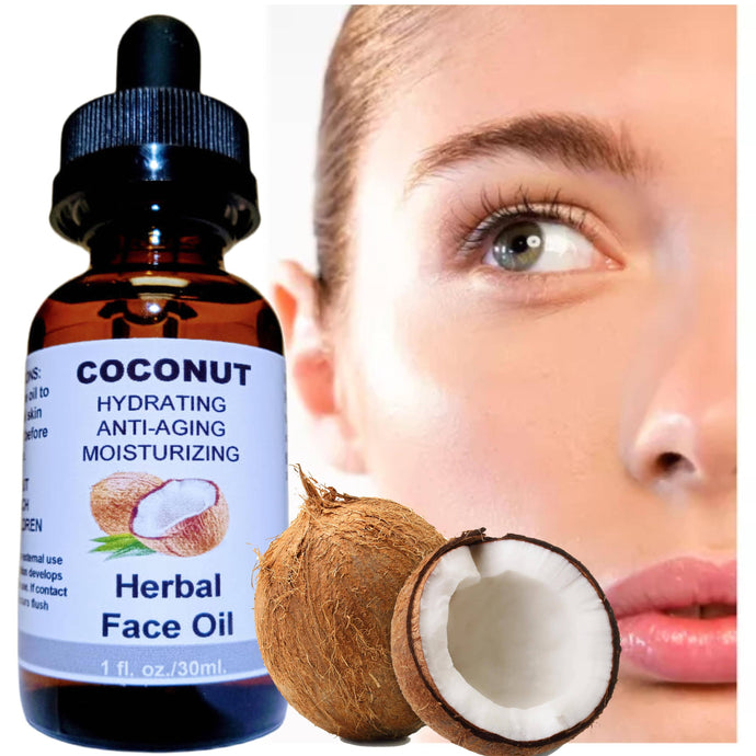 Coconut Pure Herbal Face Oil Skin Hydrating Anti-aging