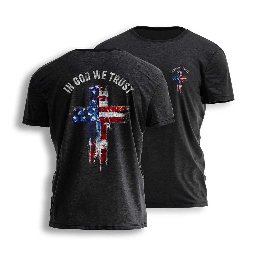Black In God We Trust Tee