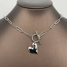 Gold Heart Charm 18K Gold Plated Stainless Steel Necklace