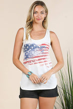 Ivory American Sleeveless Top
