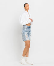 Amici Super High Rise Bermuda Vervet Shorts