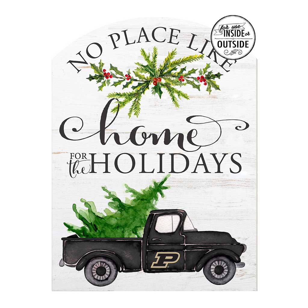 16x22 In/Outdoor Home Holidays Purdue Boilermakers
