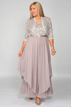 Champage Long Mother Of Bride Formal Dress