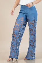 Denim Thalia Lace Mix Sold Party Pants