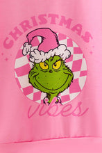 Pink checkered girls top and bottom