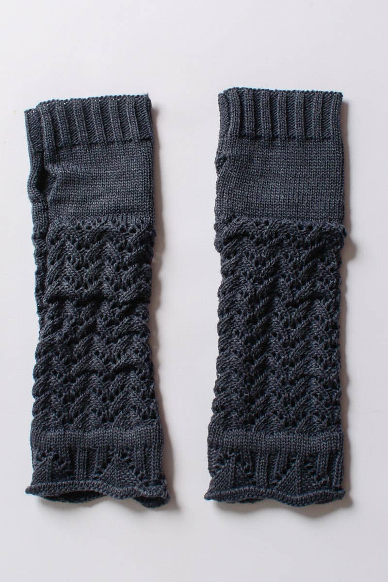 Jean Blue Trendy Winter Arm Warmers