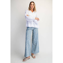 White Shirred Balloon Sleeve Top