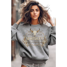 Mineral Olive Whiskey Graphic Sweatshirts