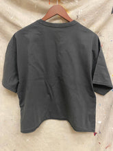 Vintage Black Rockin in the Free World  Oversized  Cropped  T- shirt