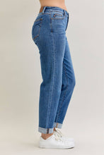 Medium Mid Rise BF Classic Cuffed Judy Blue Jeans