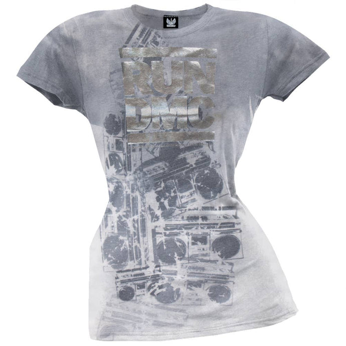Run DMC - Foil Women's Juniors T Shirt