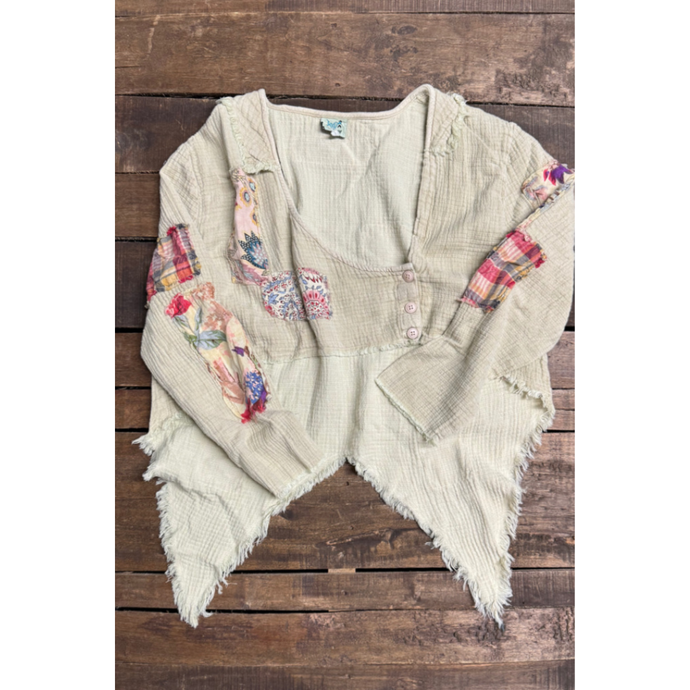 Taupe Splitting Ways Jaded Gypsy Jacket