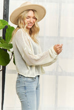 Ivory Lightweight Floral Sweater
