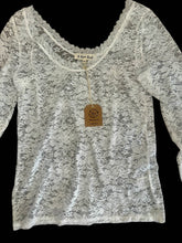 Black Lace Layer Rare Bird Shirt
