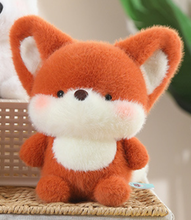 Faux European Mink Animal Plush Keychain & Bag Charm