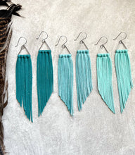 Corvallis Triangle Fringe: Teal
